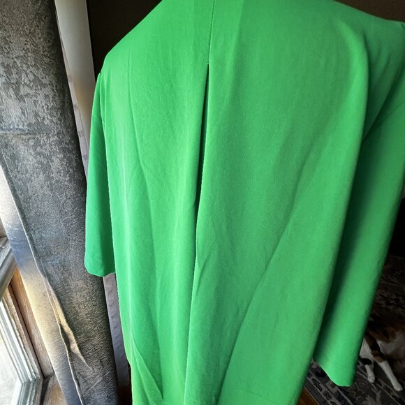 Blumin Apparel Green Lightweight Draped Cardigan L/XL | Coastal Business Casual - Picture 3 of 3